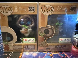 Eve & wall - E Funko pops