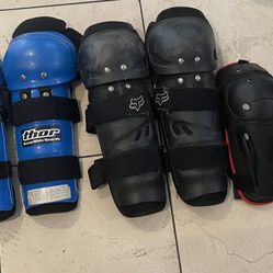 Fox and  Thorp. and other  knee shields. 3 pairs kids  one price