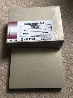 Set Of 50 Card And Envelop Set Of 50-Gold