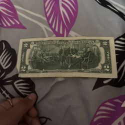 Two dollar bill