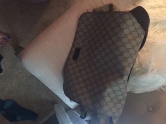 Authentic Gucci diaper bag