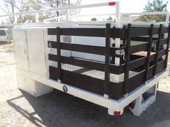 SAVE OVER-63% "IT'S ALL HERE"CONTRACTOR-FLAT-STAKE-UTILITY & CUSTOM RACK auto parts accessories