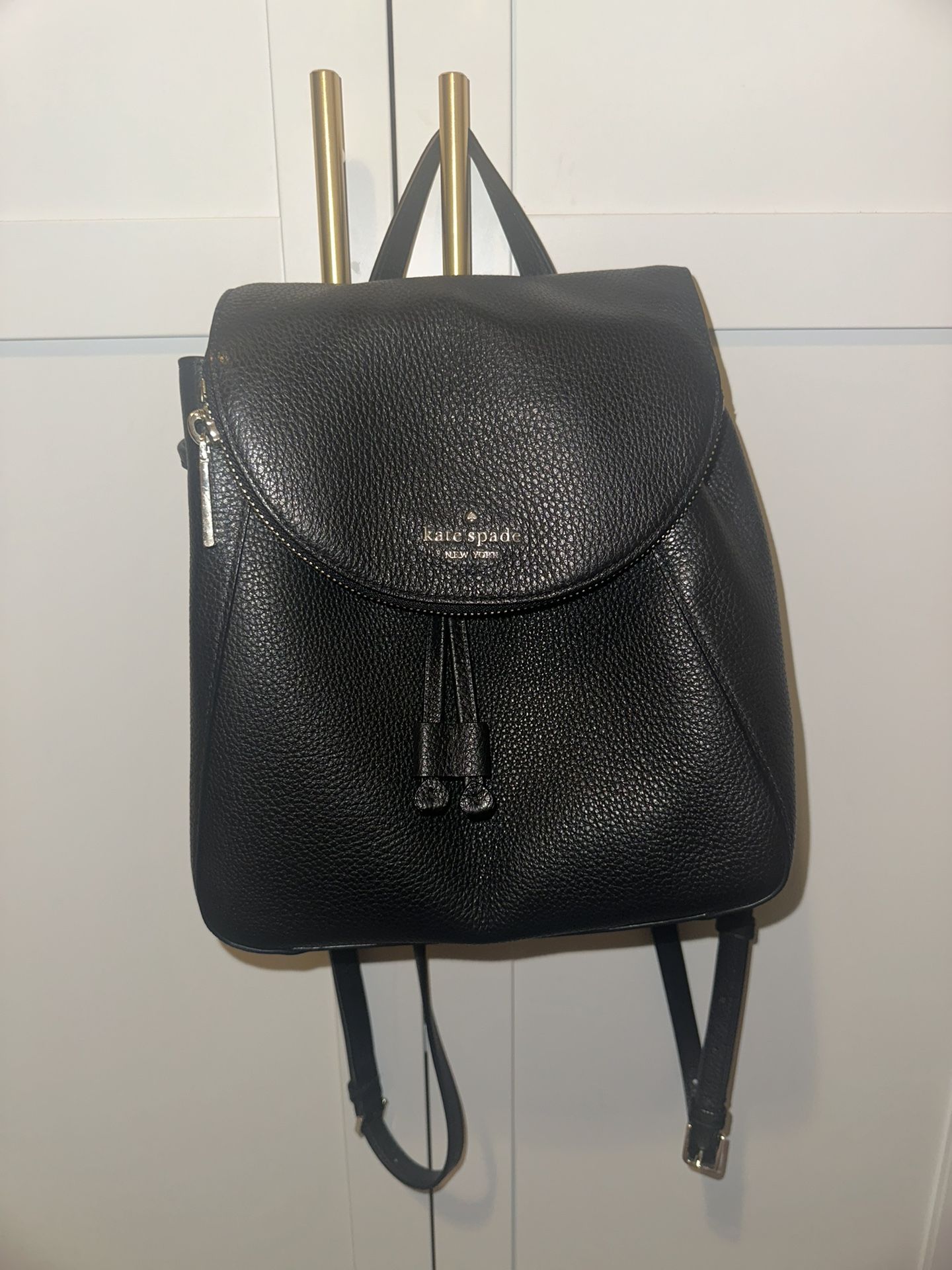 Black Kate Spade backpack