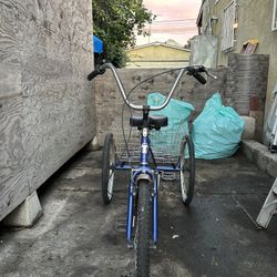 Antique Old School Classic Schwinn Meridian 26 Specialty Bike Burgundy