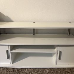 TV Stand - White- 