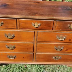 Solid Wood Dresser 