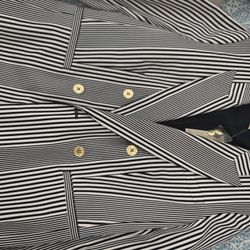 🧥 MICHAEL KORS STRIPED Women's BLAZER (SIZE 12)