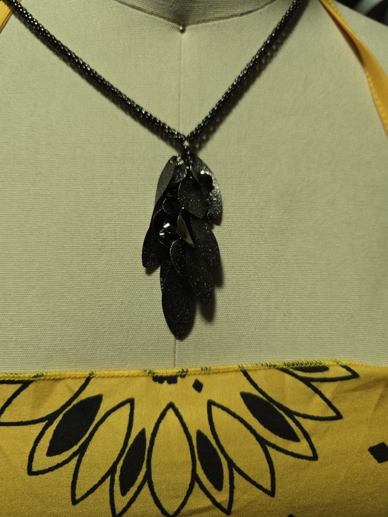 Matching Necklace With Matching Earrings And Bracelet