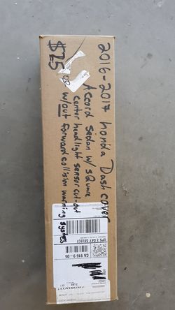 2015/2017 Honda accord OEM dash cover