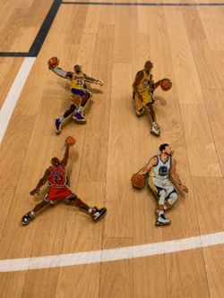 NBA Pins Michael Jordan Kobe Bryant Stephen Curry Lebron James