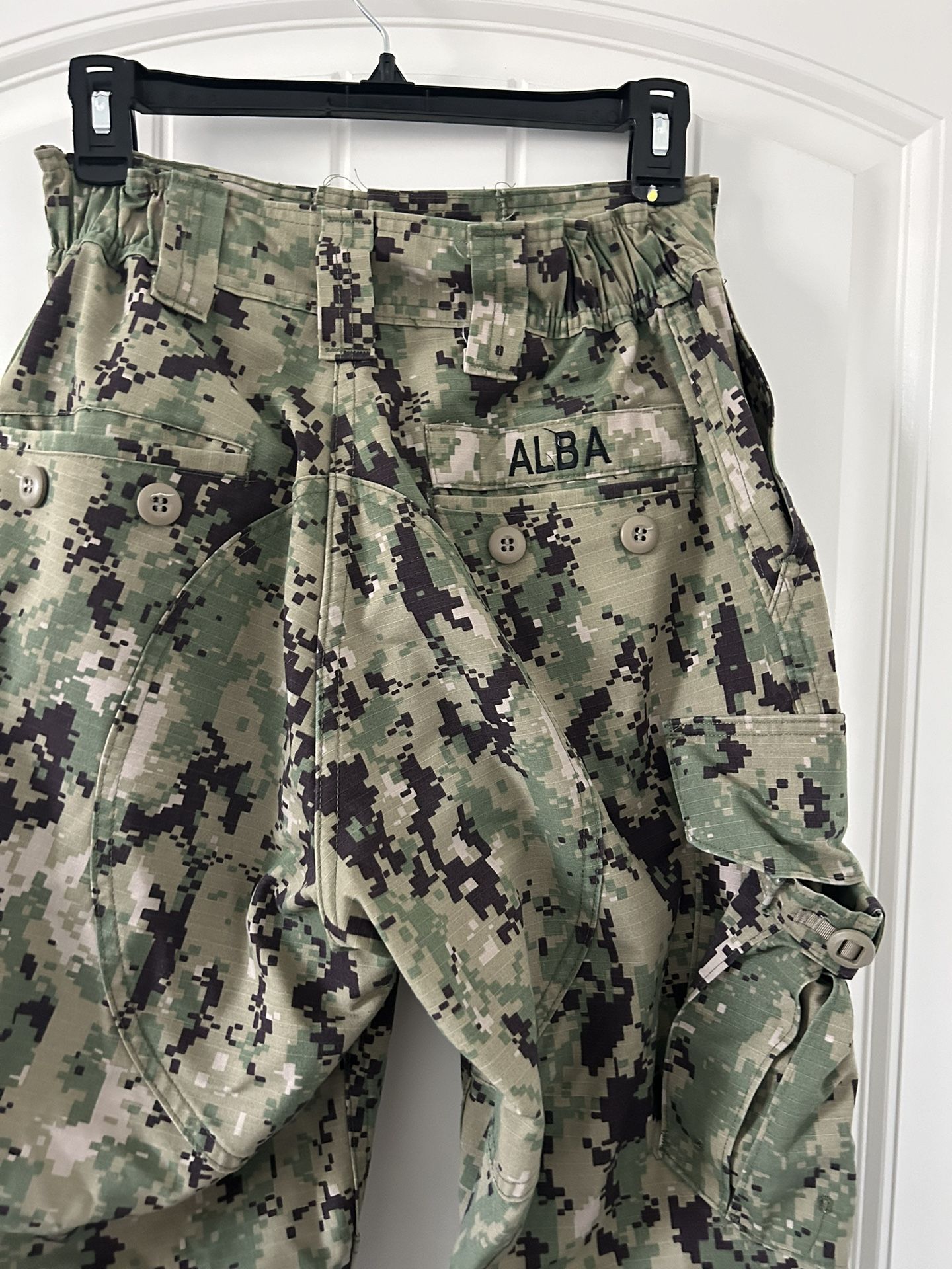US Military Navy Working uniform type III Trouser Camo Cargo