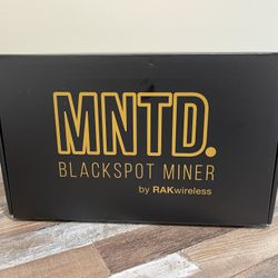 RAK MNTD Helium HNT Black Hotspot Miner 4GB