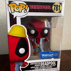 Funko Pop Deadpool Construction Worker 