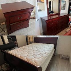Dark Wood Bedroom Set
