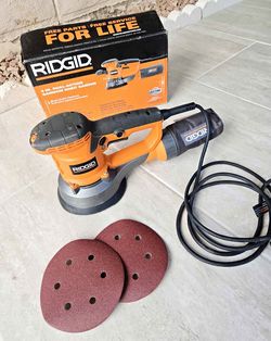 RIDGID corded Dual Action 6in Random Orbital Sander