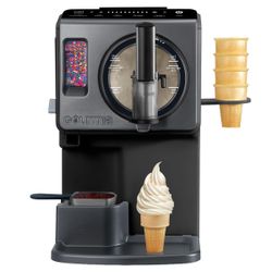 Gourmia GSI1060BK Automatic Soft Serve Ice Cream & Frozen Drink Maker, 2 Quart – New