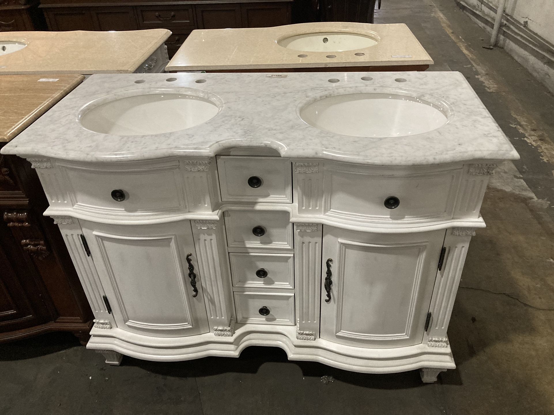 G1689 48” Double Sink Bathroom Vanity for Sale in Stockton, CA OfferUp