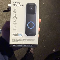 Blink Video Doorbell Camera 