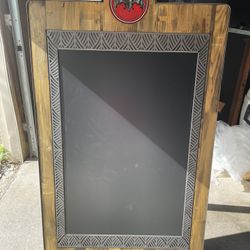 Brand New BACARDI Chalk Board 