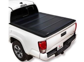 LEER HF650M Quad-Folding Tonneau Cover, Fits 2019-2026 Ram With 5'7" Truck Bed