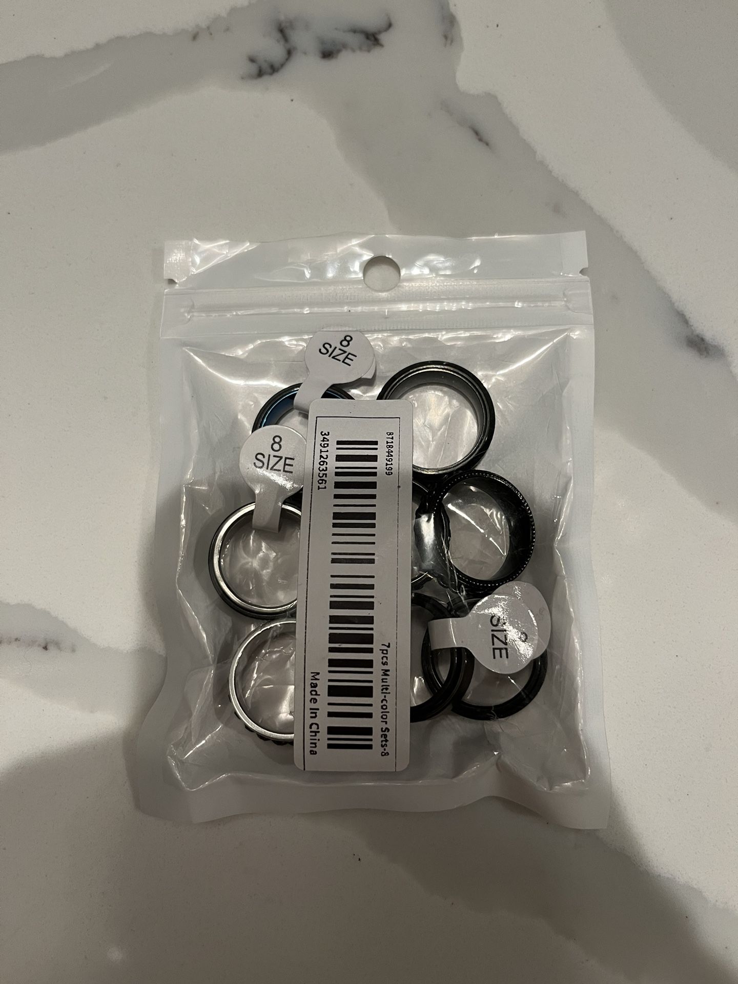 NEW Assorted Men’s Rings (Size 8)