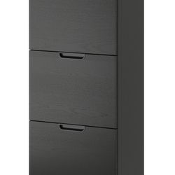 PRISTINE $450 IKEA Galant Black File Cabinet (Fully Constructed)