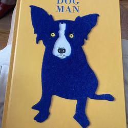 Reduced- Blue Dog Man Book