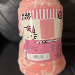 Hello Kitty Throw Blanket