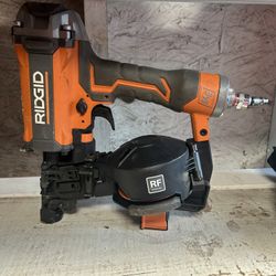 RIDGID Pneumatic 15 Deg. 1-3/4 in. Coil Roofing Nailer