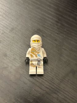 Lego Ninjago DX Zane Minifigure njo0018 (RARE SHINY PRINT)
