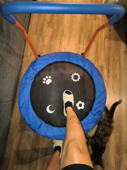 36" Foldable Mini Trampoline for Kids