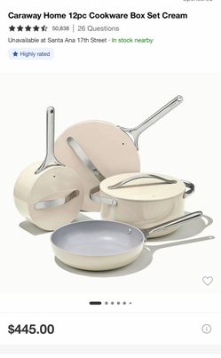 Caraway Cookware Set Beige BRAND NEW