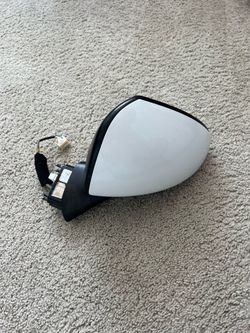 2020-2023 Hyundai Sonata Driver Left Side View Power Door Mirror – White