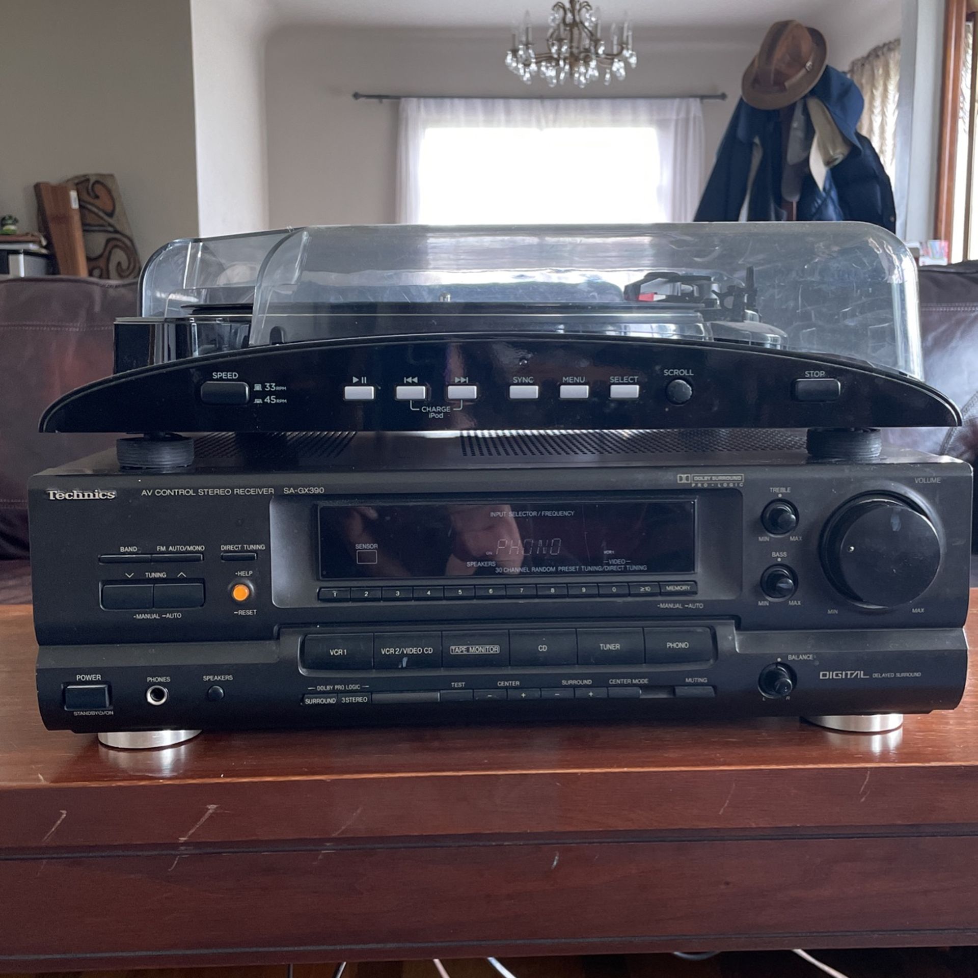 Technics SA-GX390 Stereo Receiver