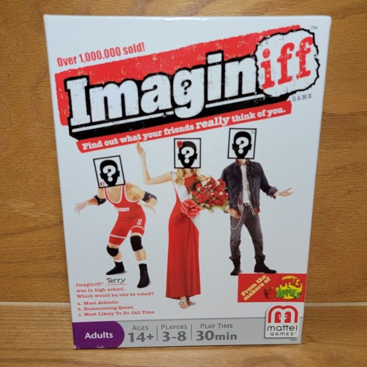 Imaginiff Board Game from Mattel games Ages 14+ complete
