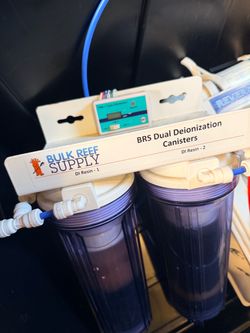 Bulk Reef Supply BRS Dual Deionization Canisters