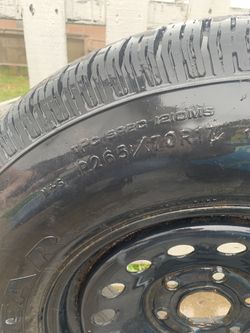 P 265/70 R17 Spare Chevy Tahoe Or Chevy SilveradoTruck Tire Like New