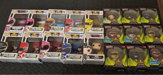 funko pop power rangers lot dorbz gamestop walmart exclusive