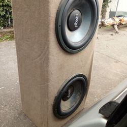 2 Pbx 10" powerbase subwoofers $40 obo