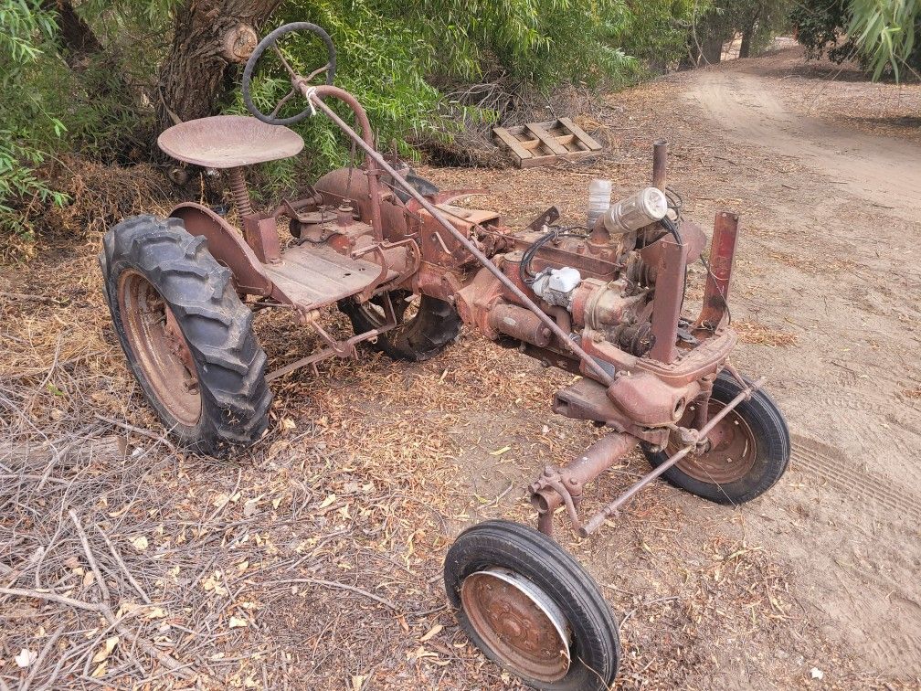 Rustic Old Tractor