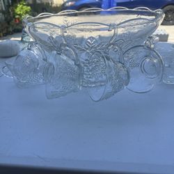 1960s Vintage Punch bowl