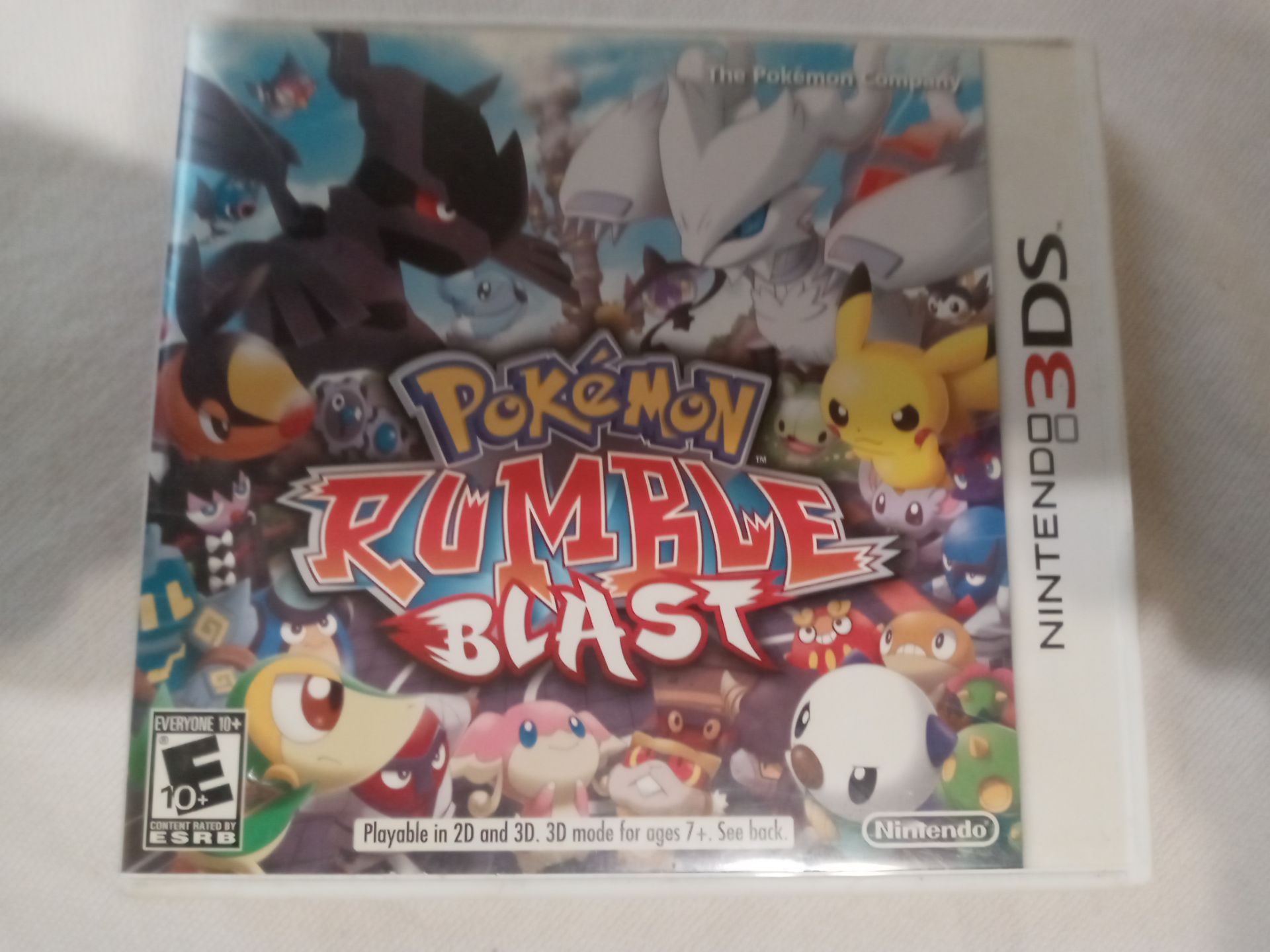 Pokemon rumble blast nintendo 3ds