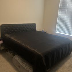 King Size Bed Frame With Mattress