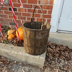 Old Antique Decorative Wooden Flower Pot/ etc.