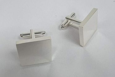 Mens blank cufflinks