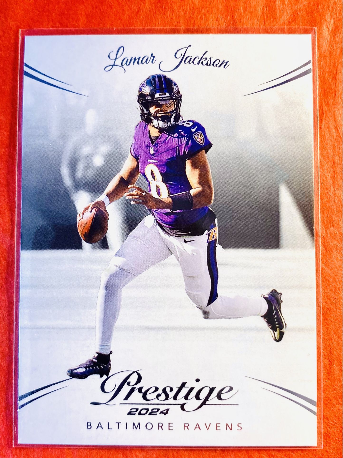Lamar Jackson 2024 Panini Prestige Card