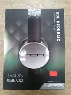 SOL REPUBLIC Tracks HD On-Ear Headphones - black