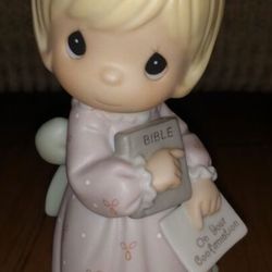 Precious Moments Confirmed In The Lord 1998 Figurine 6" Tall