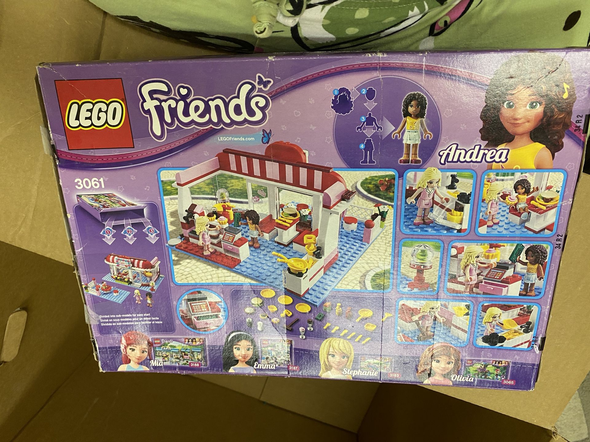 11 Lego Friends and 1 Lego Disney