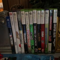 All Games Xbox 360 And 1 PS4